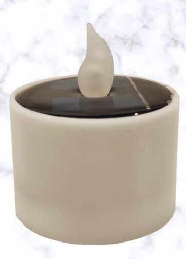 Solarna LED sveča - realističen plamen, brezžična in okolju prijazna