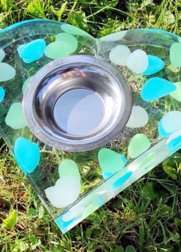 Ročno izdelan ambientni svečnik