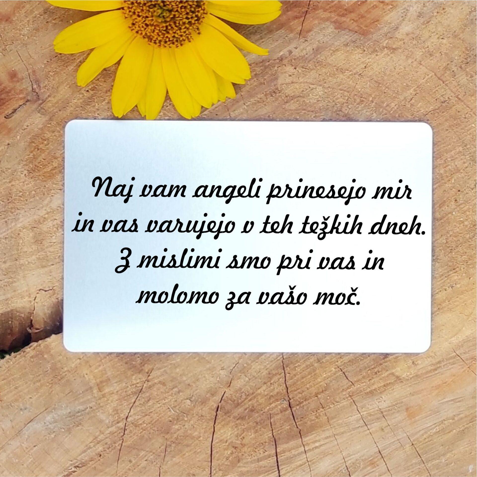 Darilo sožalja "angel miru in molitve" - slika 4